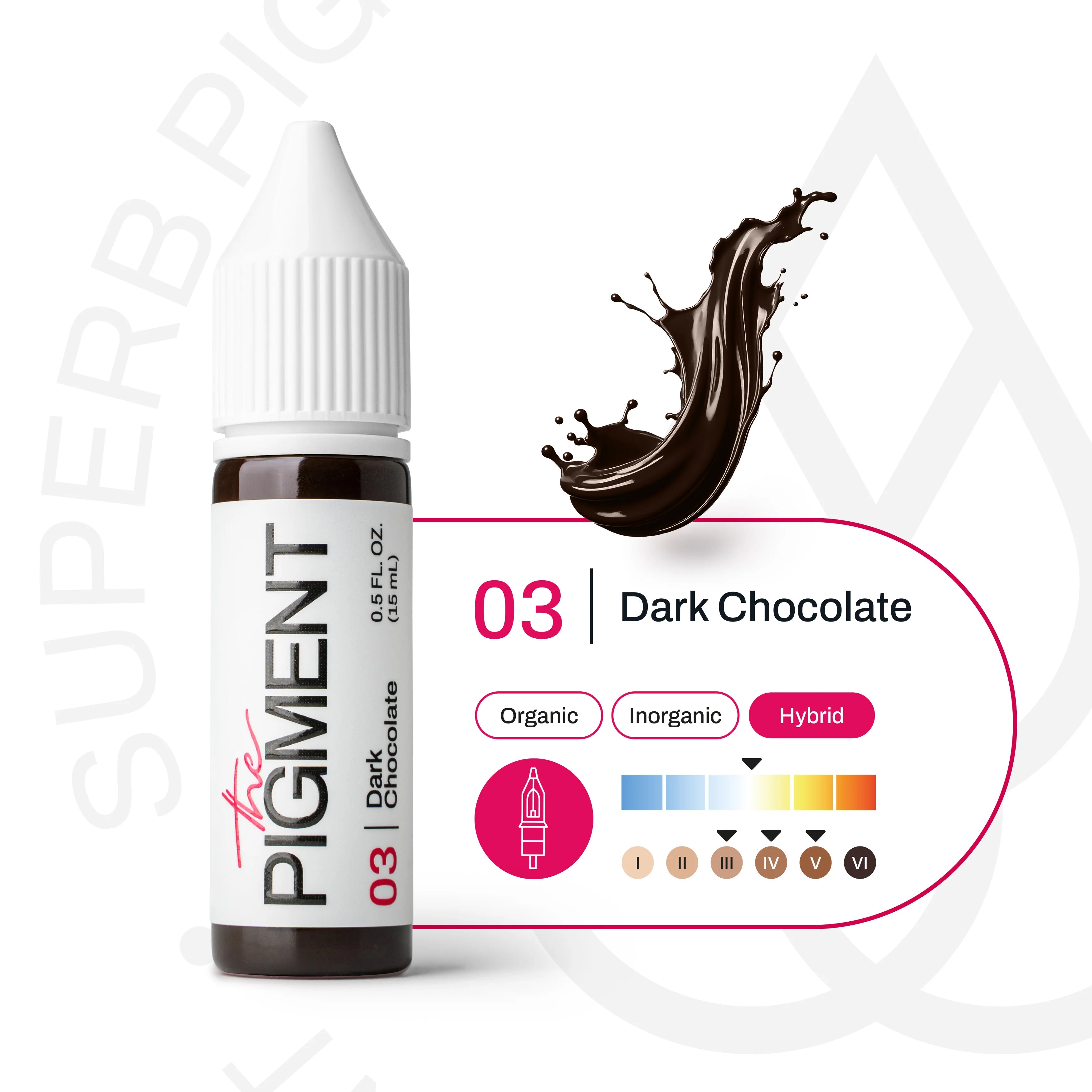 The Pigment - 03 Dark Chocolate - Eyebrow