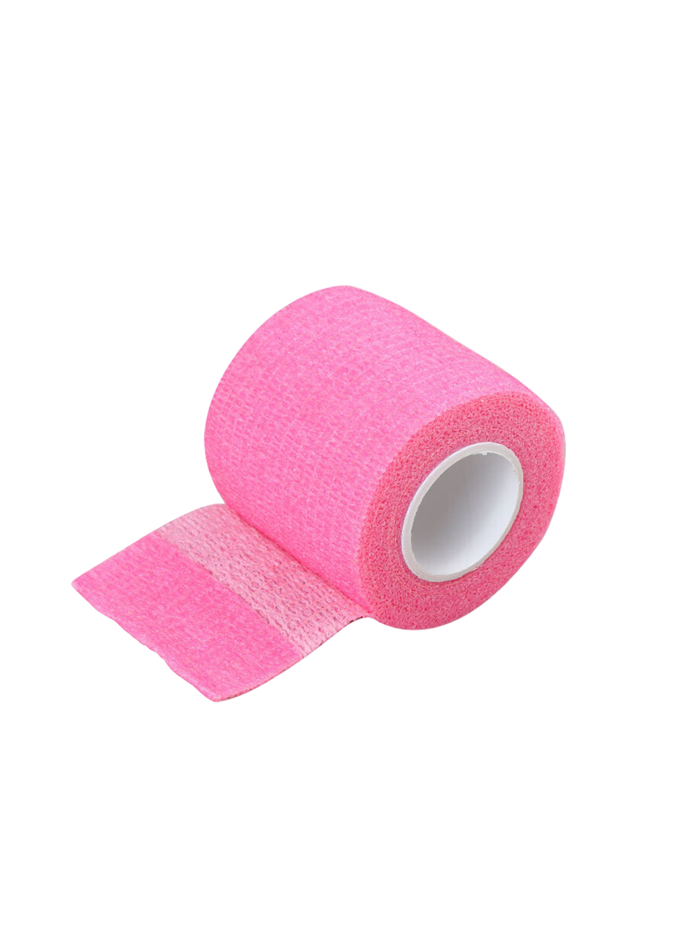Pink self-adhesive grip bandage for tattoo and PMU machines