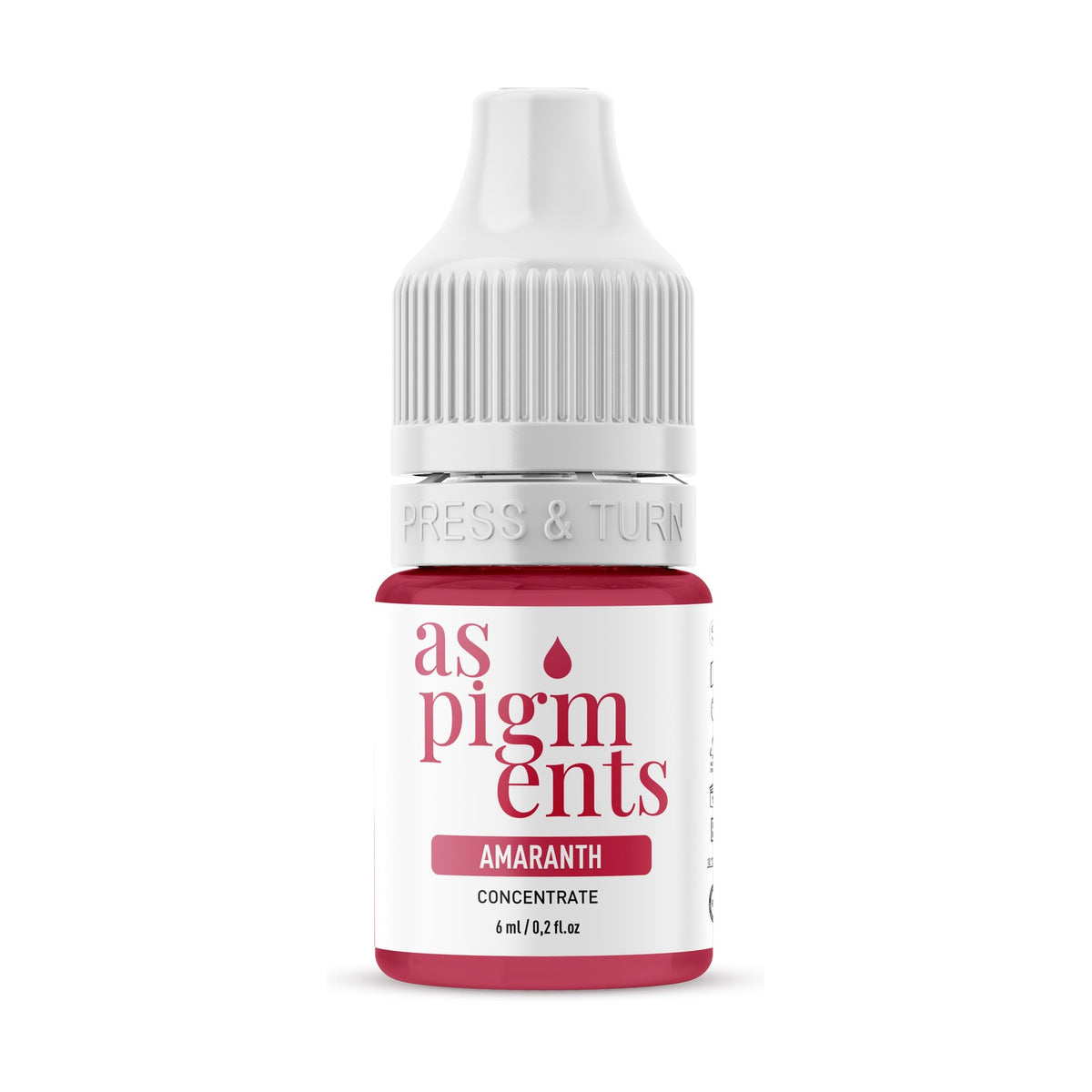AS Company Amaranth concentrate lip pigment, 6 ml bottle
