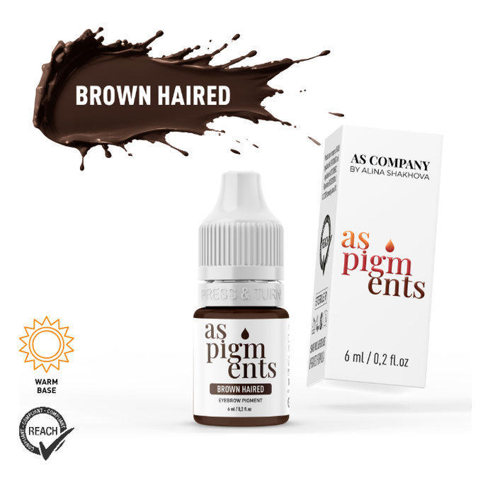 AS Company Brown Haired brow pigment, 6 ml
