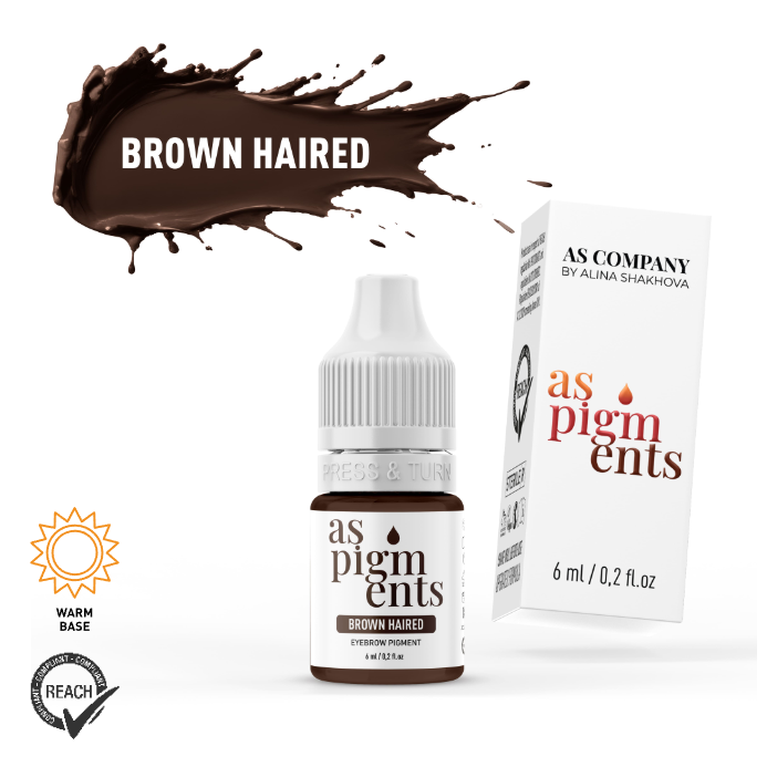 AS Company Brown Haired brow pigment, 6 ml