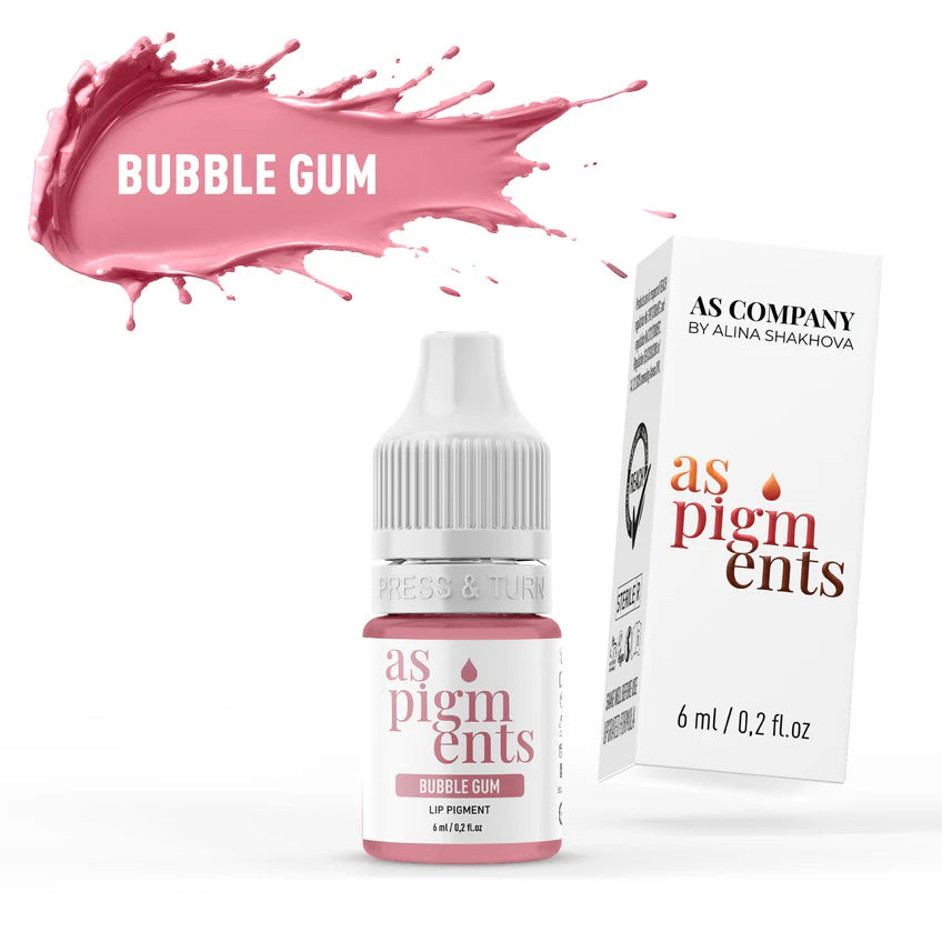 AS Company Bubble Gum lip pigment, 6 ml bottle
