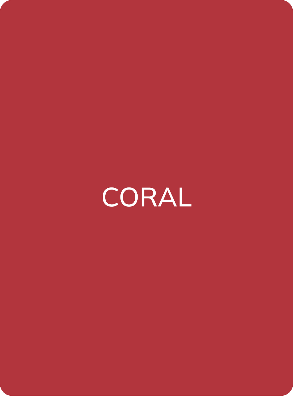 AS Company Coral concentrate lip pigment colour swatch card with shade name