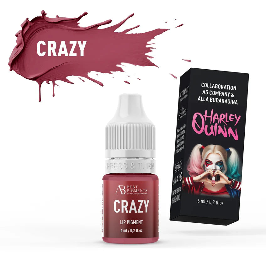 AS Company Crazy Harley Quinn lip pigment bottle, 6 ml