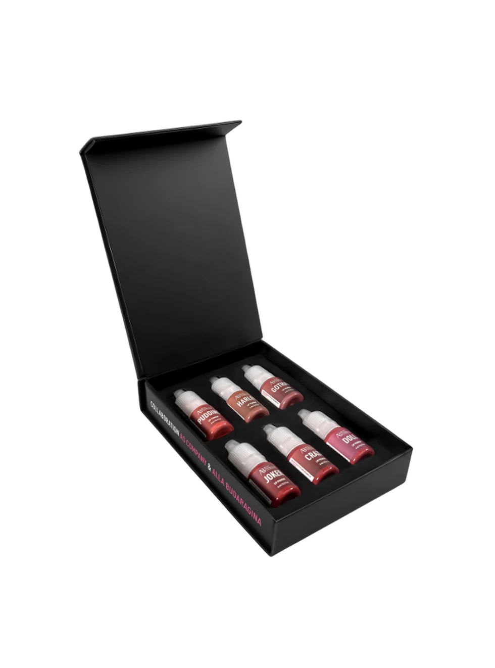 AS Company Harley Quinn hybrid lip pigment set for lip blush PMU