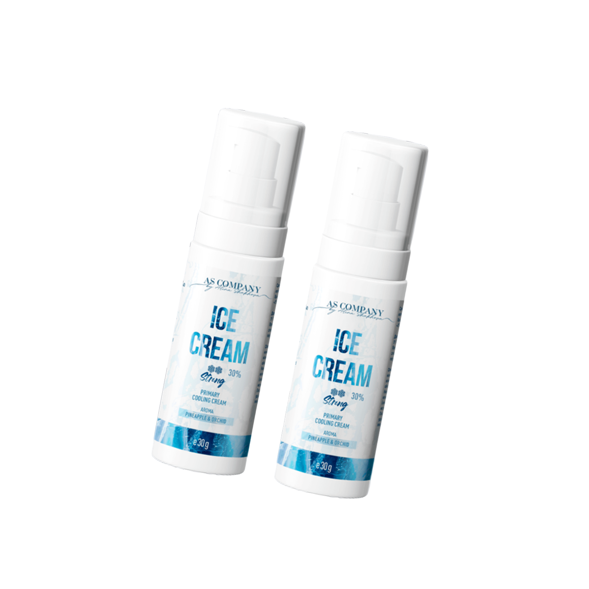 AS Company ICE CREAM Strong 30 g cooling cream for permanent makeup