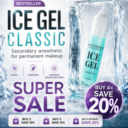 AS Company ICE GEL Classic cooling gel, secondary PMU and tattoo anesthetic