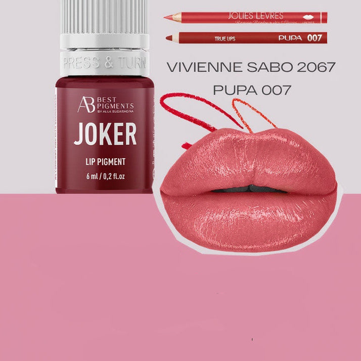 AS Company Joker Harley Quinn lip pigment for lip blush permanent makeup