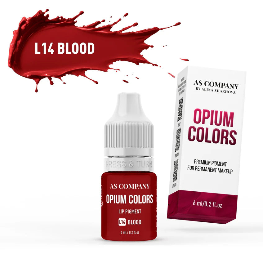 AS Company L14 Blood lip pigment, 6 ml bottle