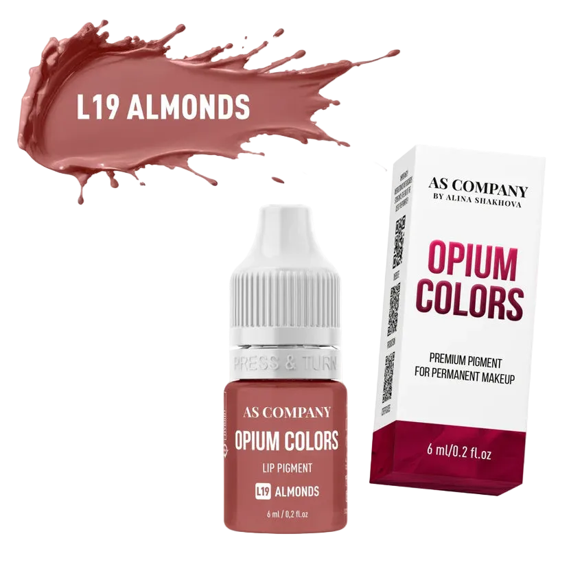 AS Company L19 Almonds lip pigment, Opium Colors, 6 ml