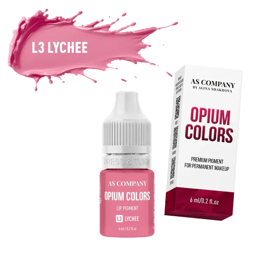 AS Company L3 Lychee lip pigment, Opium Colors