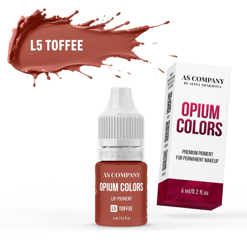 AS Company L5 Toffee lip pigment, Opium Colors, 6 ml