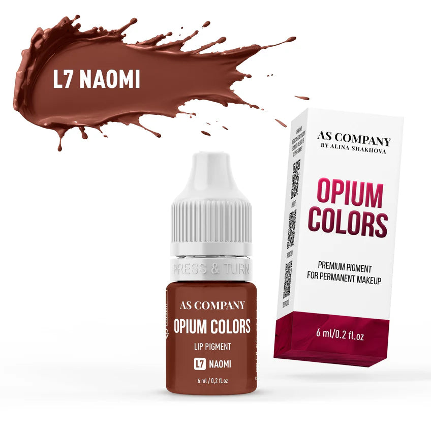 AS Company L7 Naomi lip pigment, Opium Colors, 6 ml