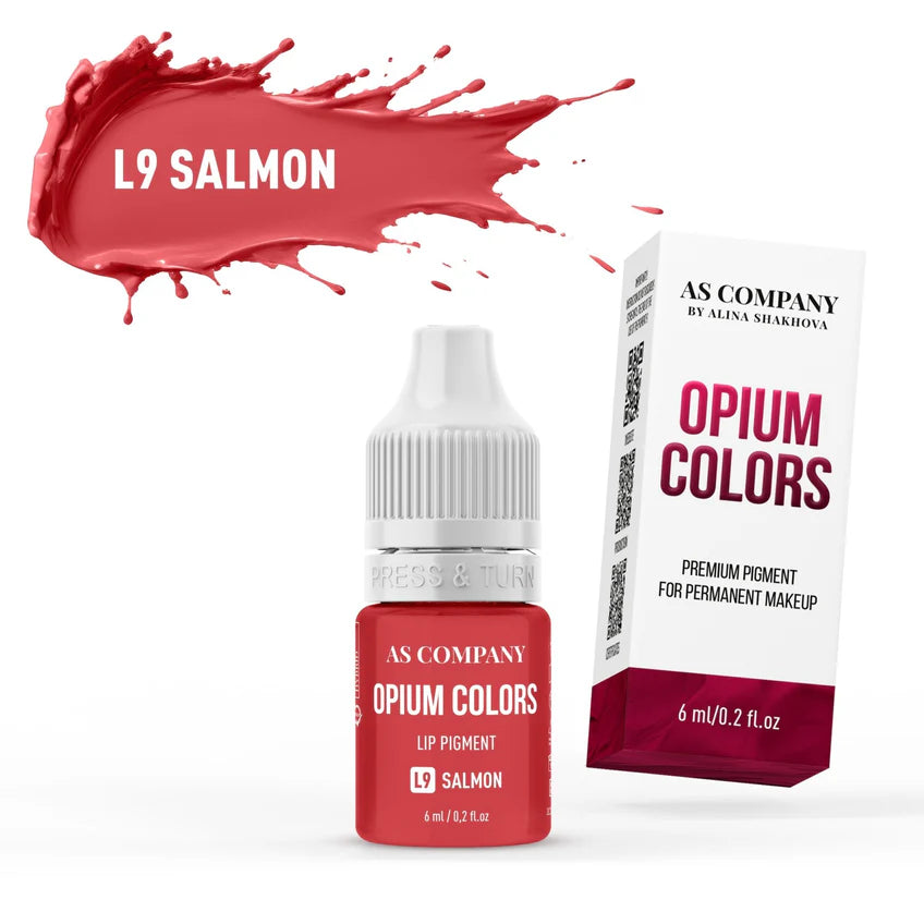 AS Company L9 Salmon lip pigment, Opium Colors, 6 ml