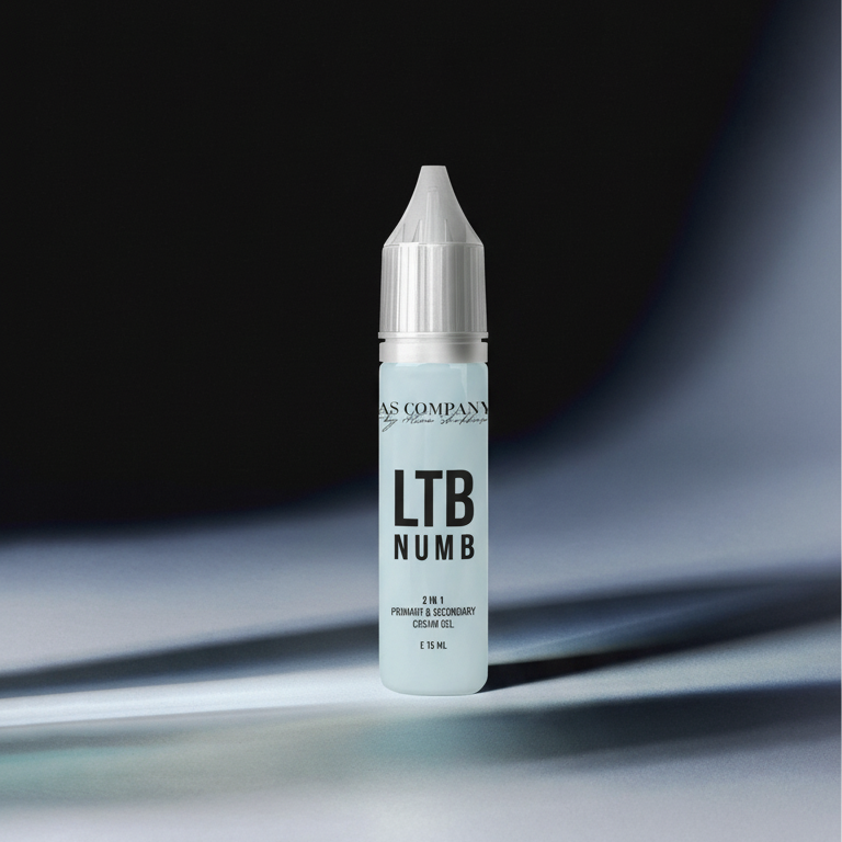 AS Company LTB NUMB primäre Kühlcreme und sekundäres Kühlgel für PMU