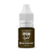AS Company Opium Light Mineral M2 Dark Brown Haired brow pigment, 6 ml bottle