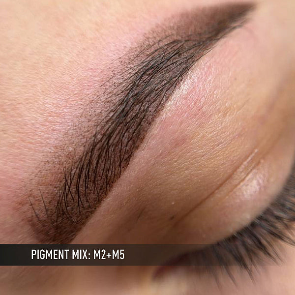 AS Company Mineral M5 Black Brown Pigment für Augenbrauen-PMU