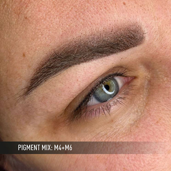 AS Company Mineral M6 Dark Brown brow pigment, product detail