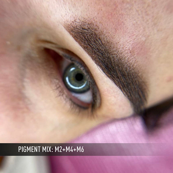 AS Company Mineral M6 Dark Brown pigment for PMU brows