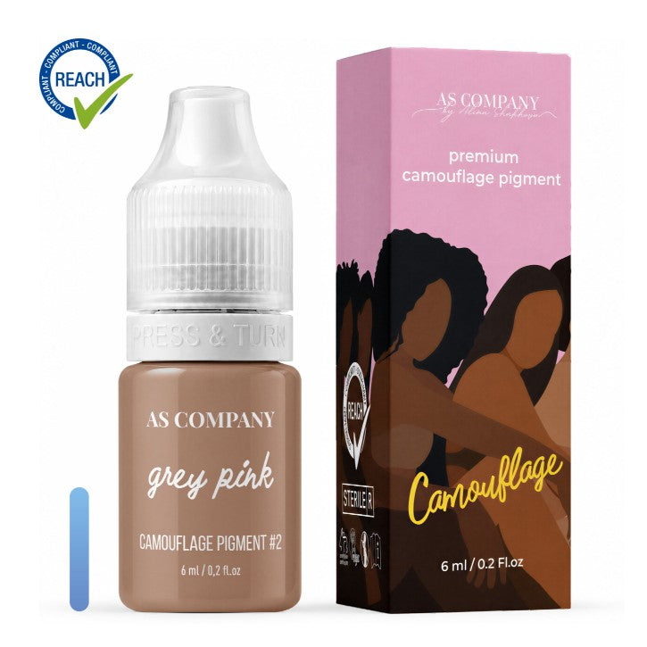 AS Company No.2 Grey Pink camouflage pigment, 6 ml bottle