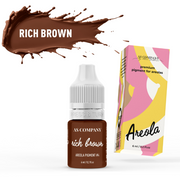 AS Company No.4 Rich Brown areola pigment, 6 ml bottle