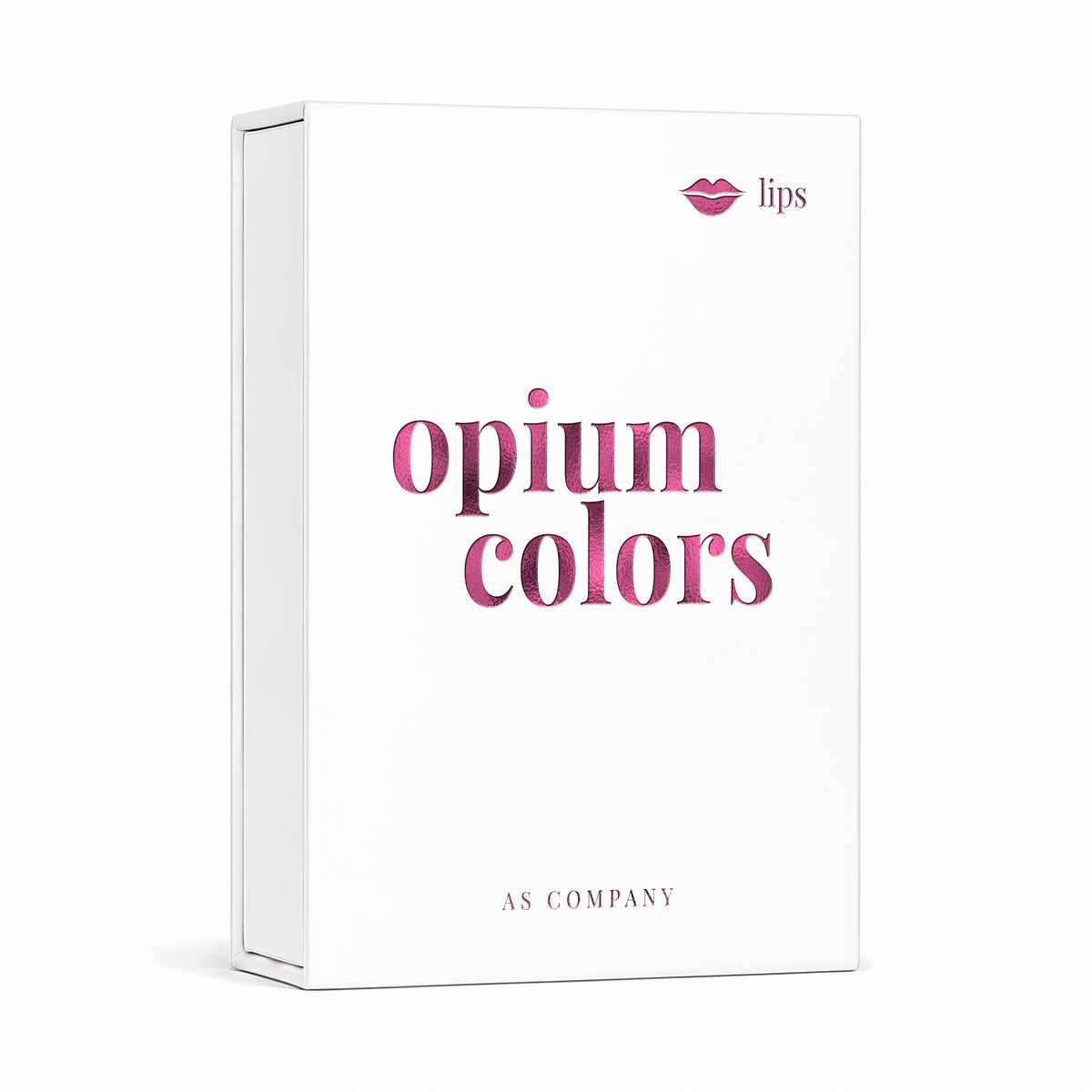 AS Company Opium Colors lip pigment set box