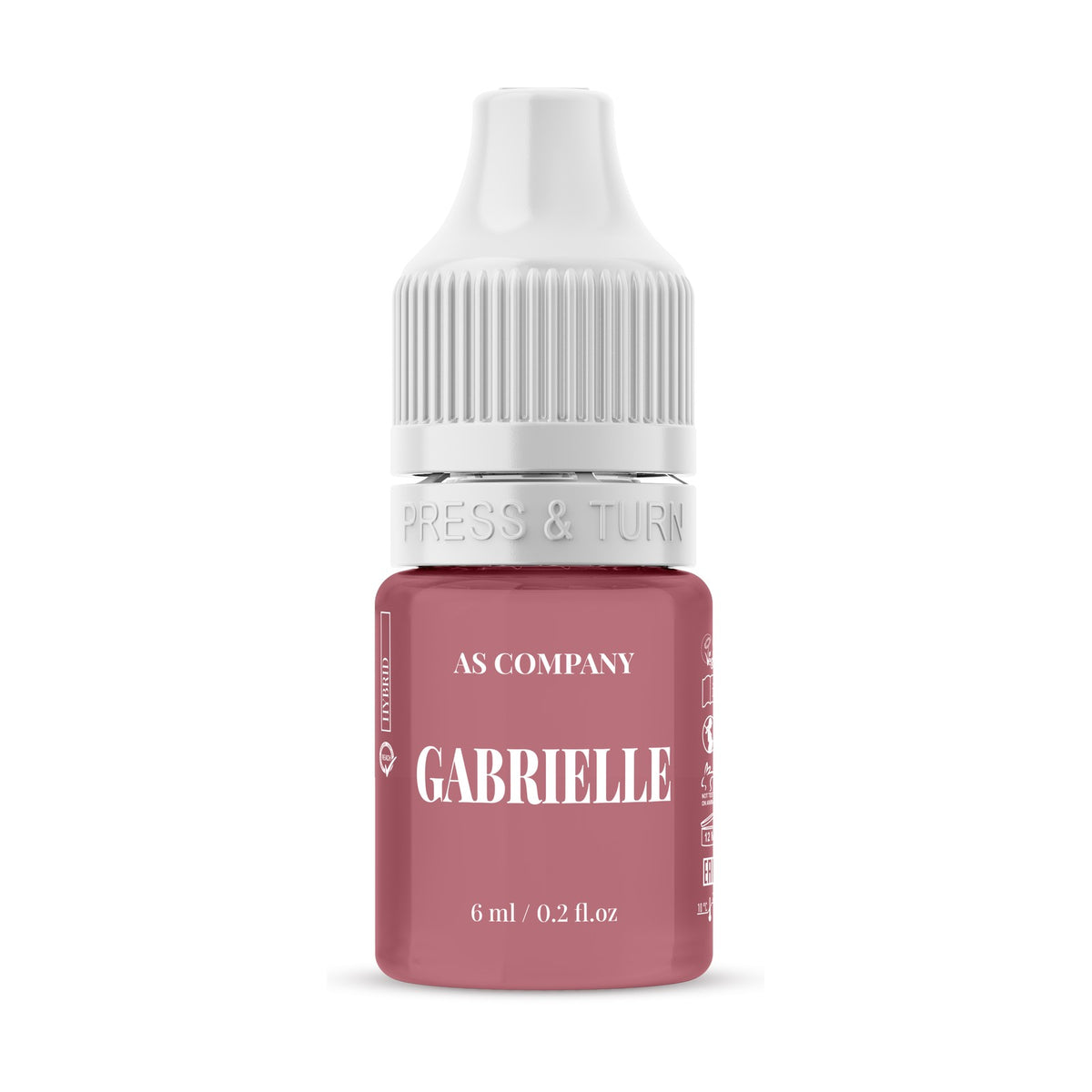 AS Company Paradise Gabrielle lip pigment, 6 ml bottle