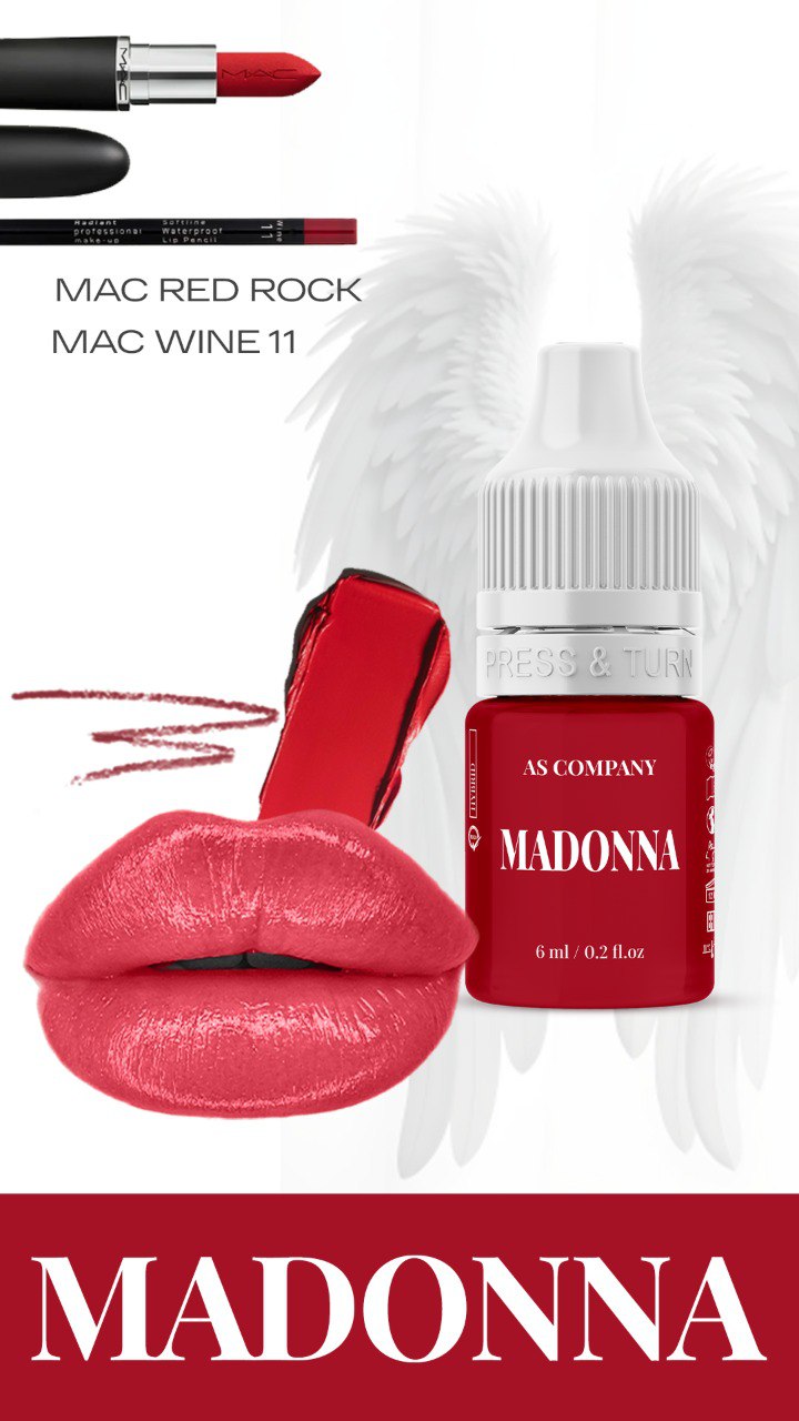 AS Company Paradise Madonna lip pigment for lip blush permanent makeup