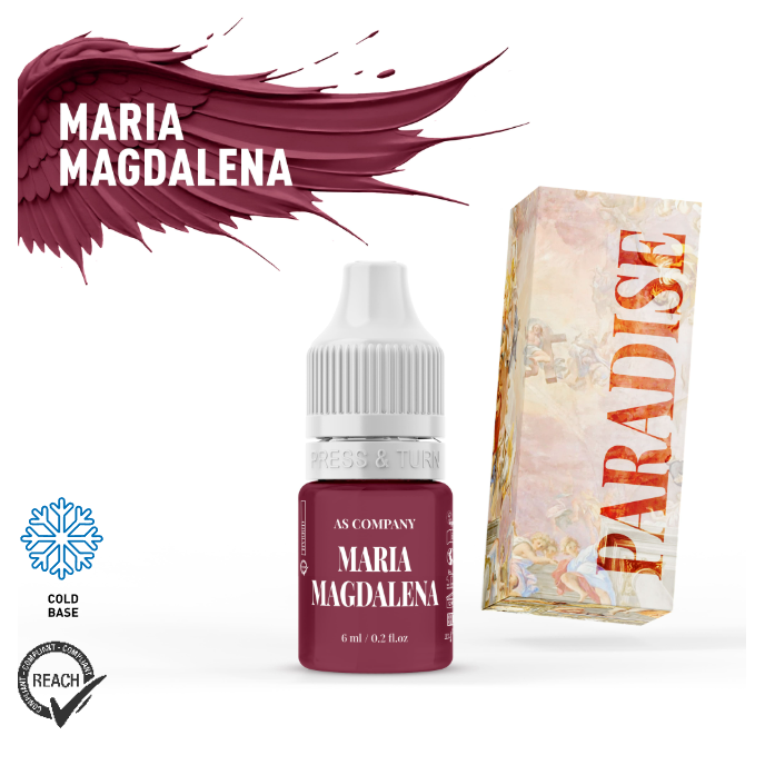 AS Company Paradise Maria Magdalena lip pigment, 6 ml bottle