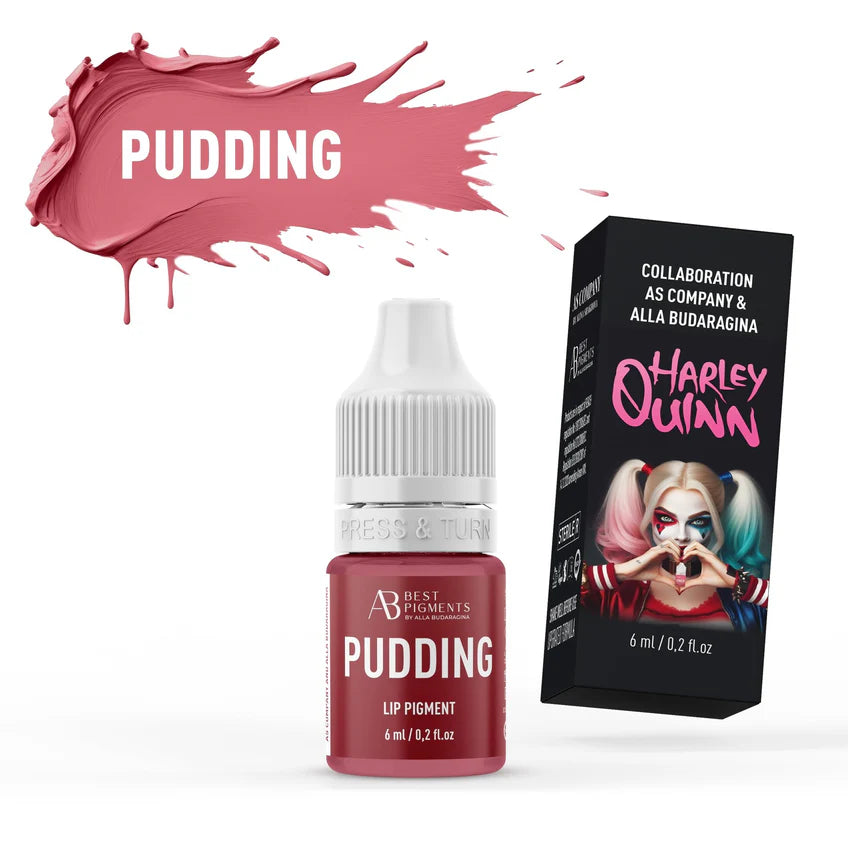 AS Company Pudding Harley Quinn lip pigment, 6 ml bottle