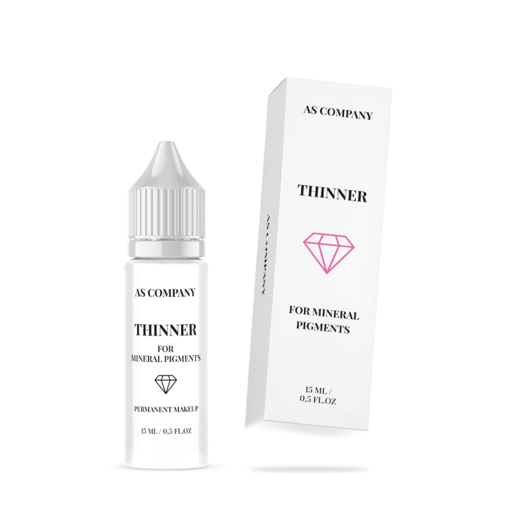 AS Company thinner for mineral pigments, 15 ml