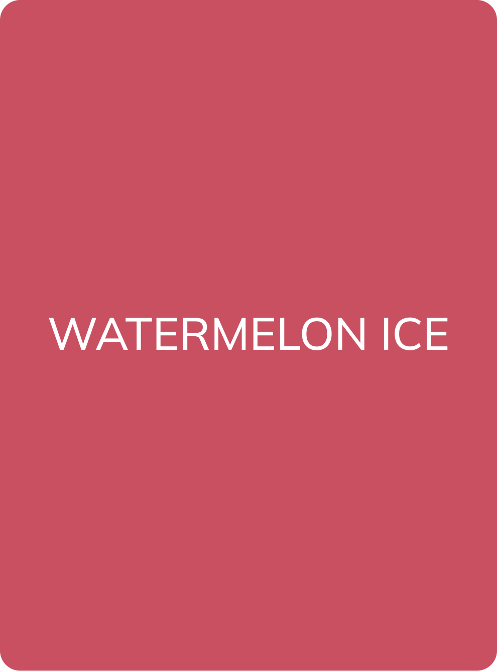 AS Company Watermelon Ice lippigment, kleurkaart met tintnaam