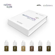 Eyebrow Set – Opium Light (Minerals, 6pcs × 6ml) | Professional PMU Pigments | PMU Master Boutique