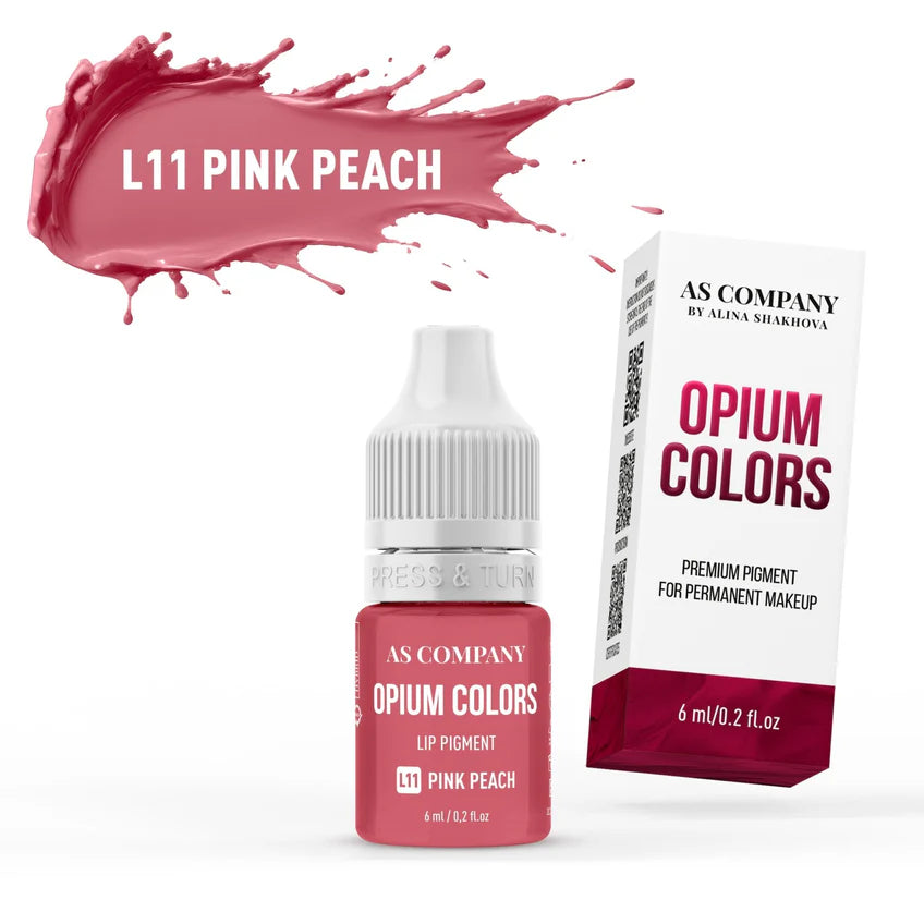 ASCompany Pigment – L11 Pink Peach 6 ml – Lip Pigment 