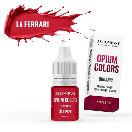 ASCompany L6 Ferrari 6 ml – Lip Pigment (Opium Colors)