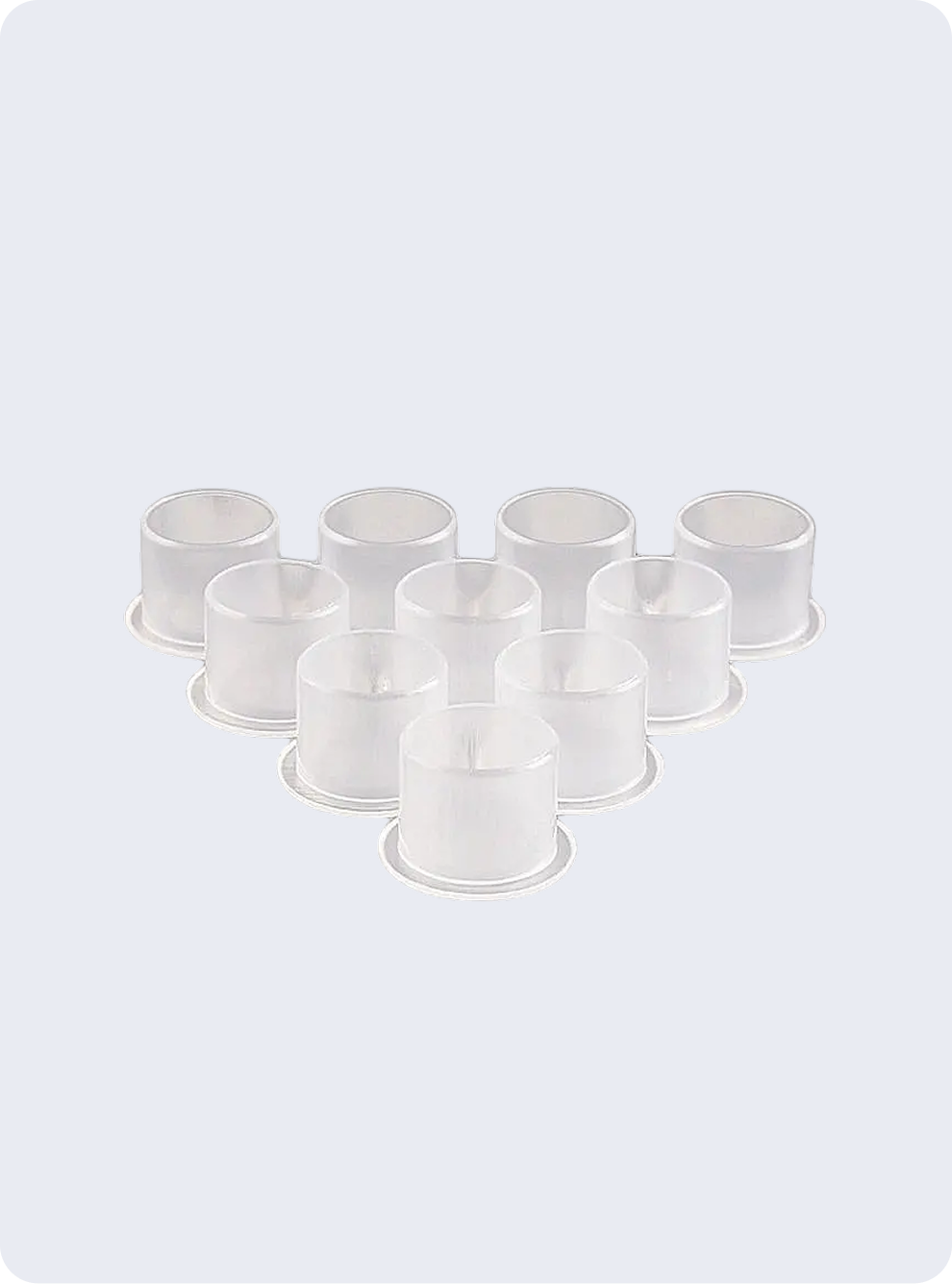 Bag of 250 non-spill ink cups for PMU pigment