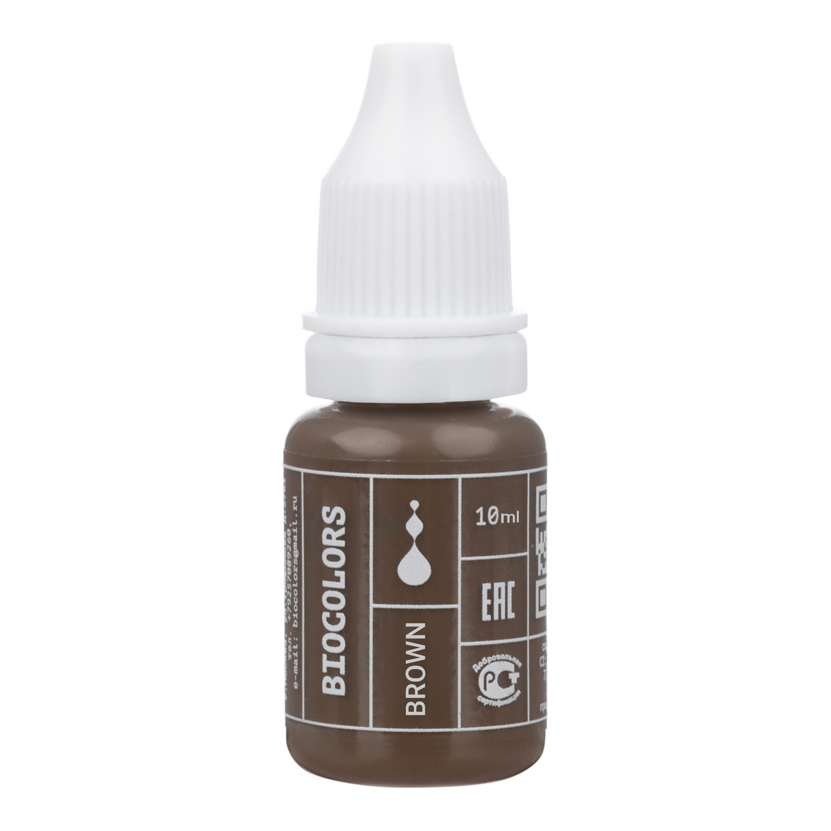 Biocolors Balanced Minerals Brown brow pigment 10 ml bottle