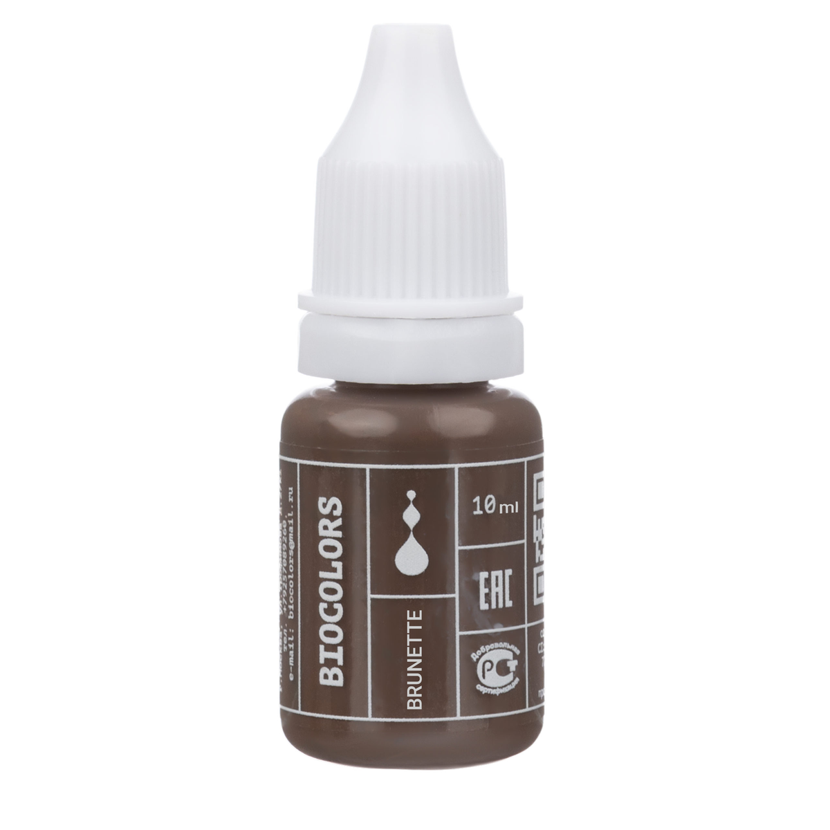 Biocolors Balanced Minerals Brunette brow pigment bottle