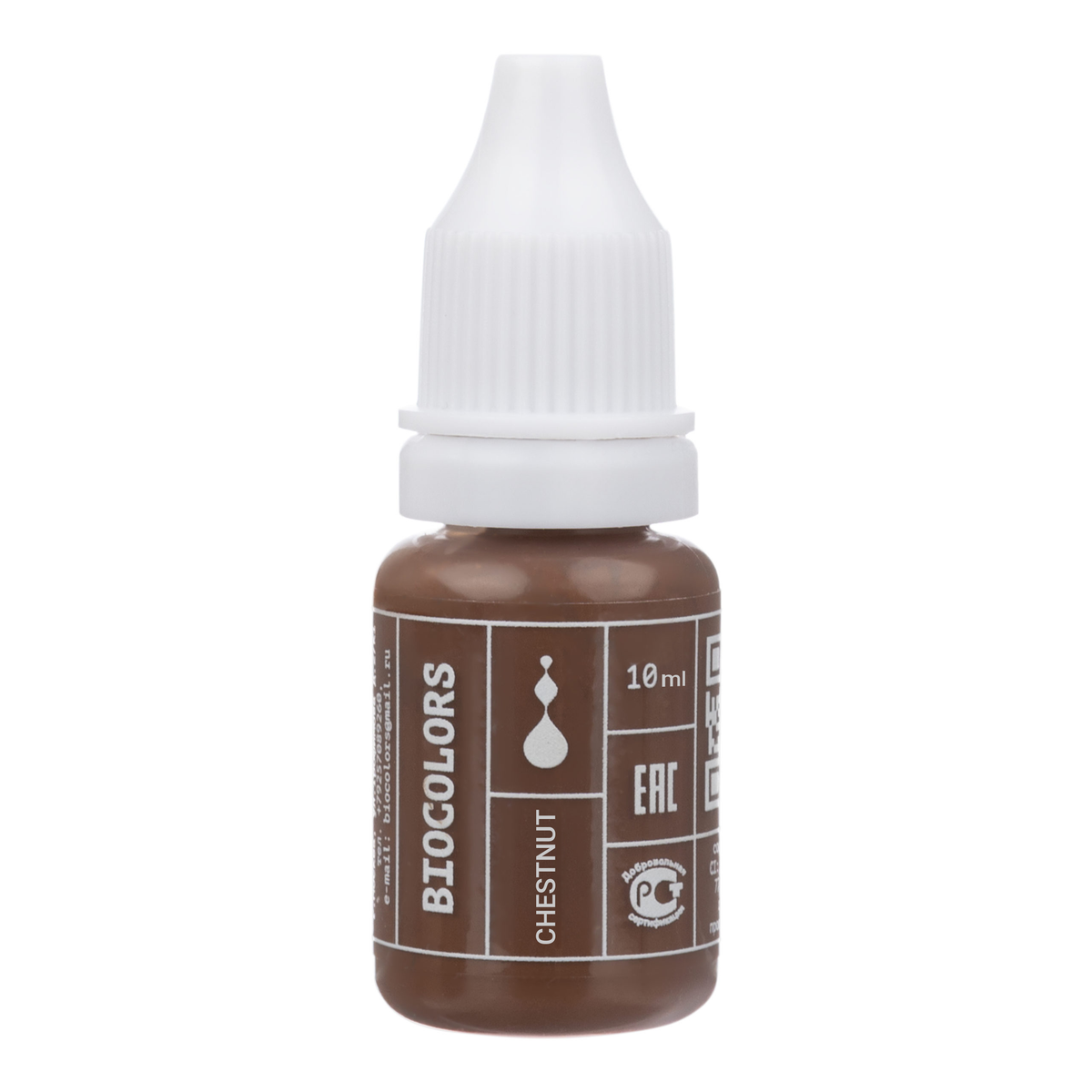 Biocolors Balanced Minerals Chestnut brow pigment 10 ml bottle