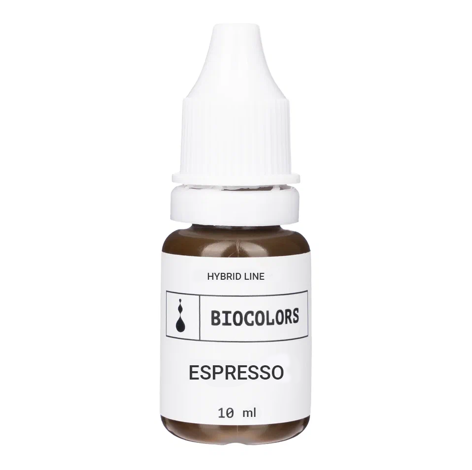 Biocolors Hybrid Line Espresso brow pigment 10 ml bottle