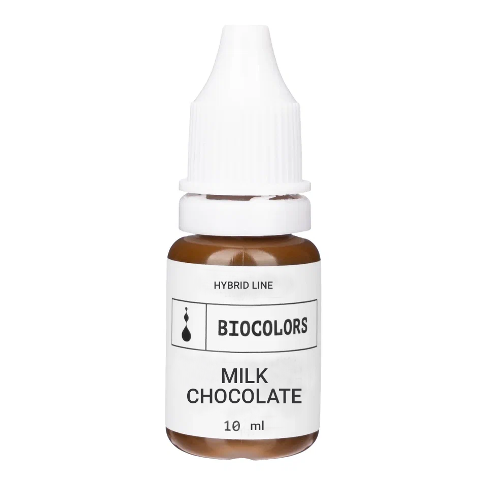 Biocolors Hybrid Line Milk Chocolate brow pigment 10 ml bottle
