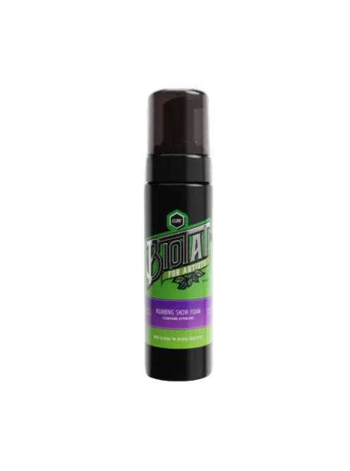 Biotat Numbing Snow Foam 200 ml cleansing aftercare foam