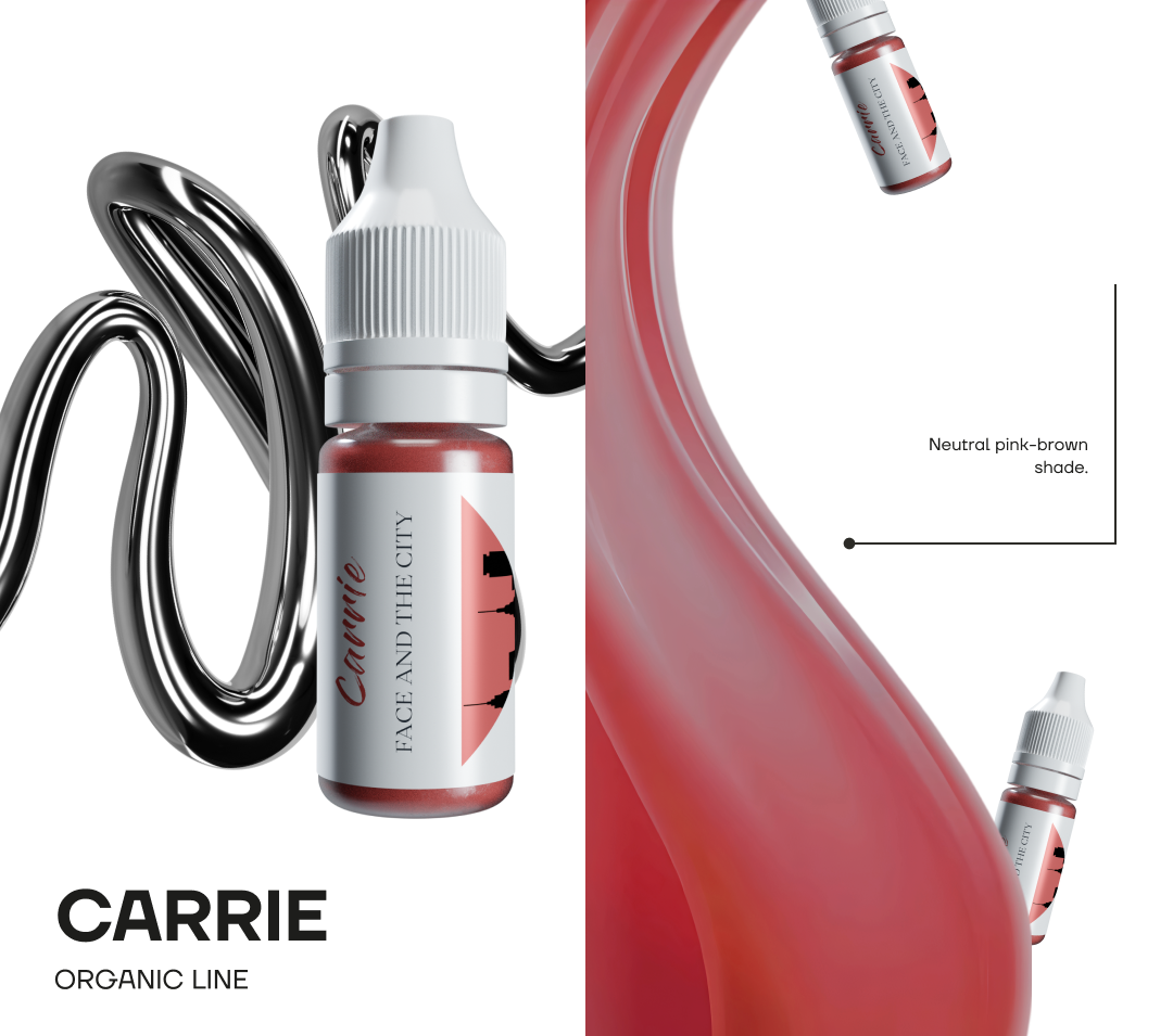 carrie lip pigments from face for pmu