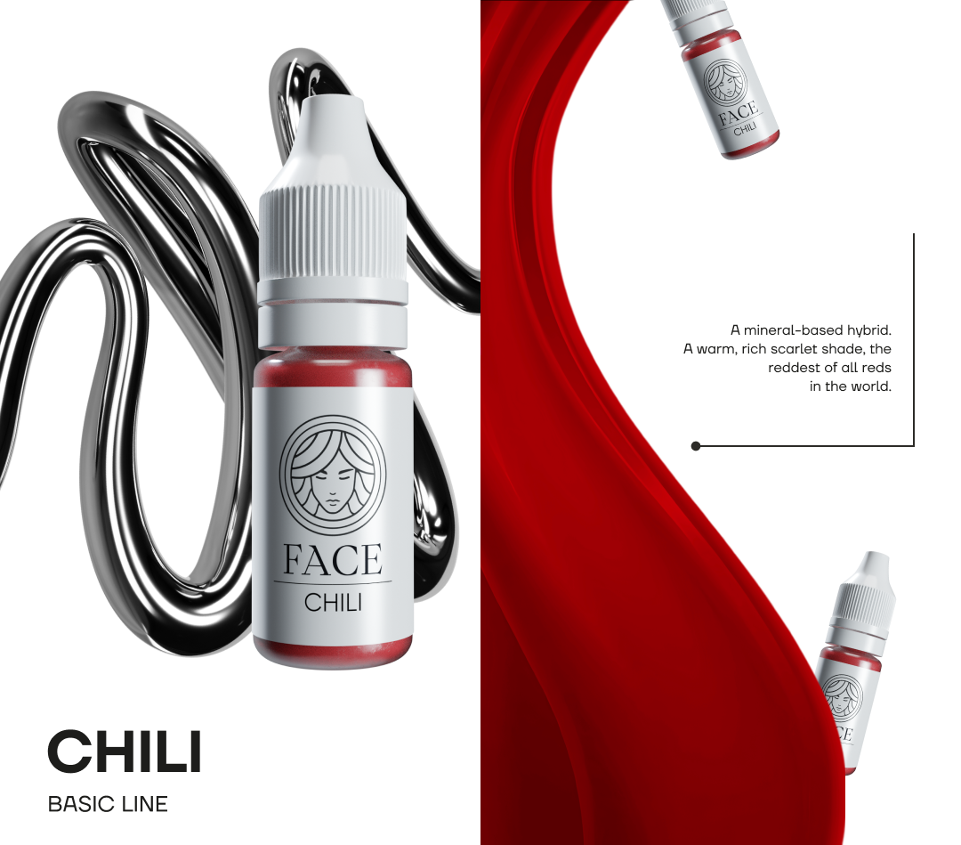 chilli face pmu pigments