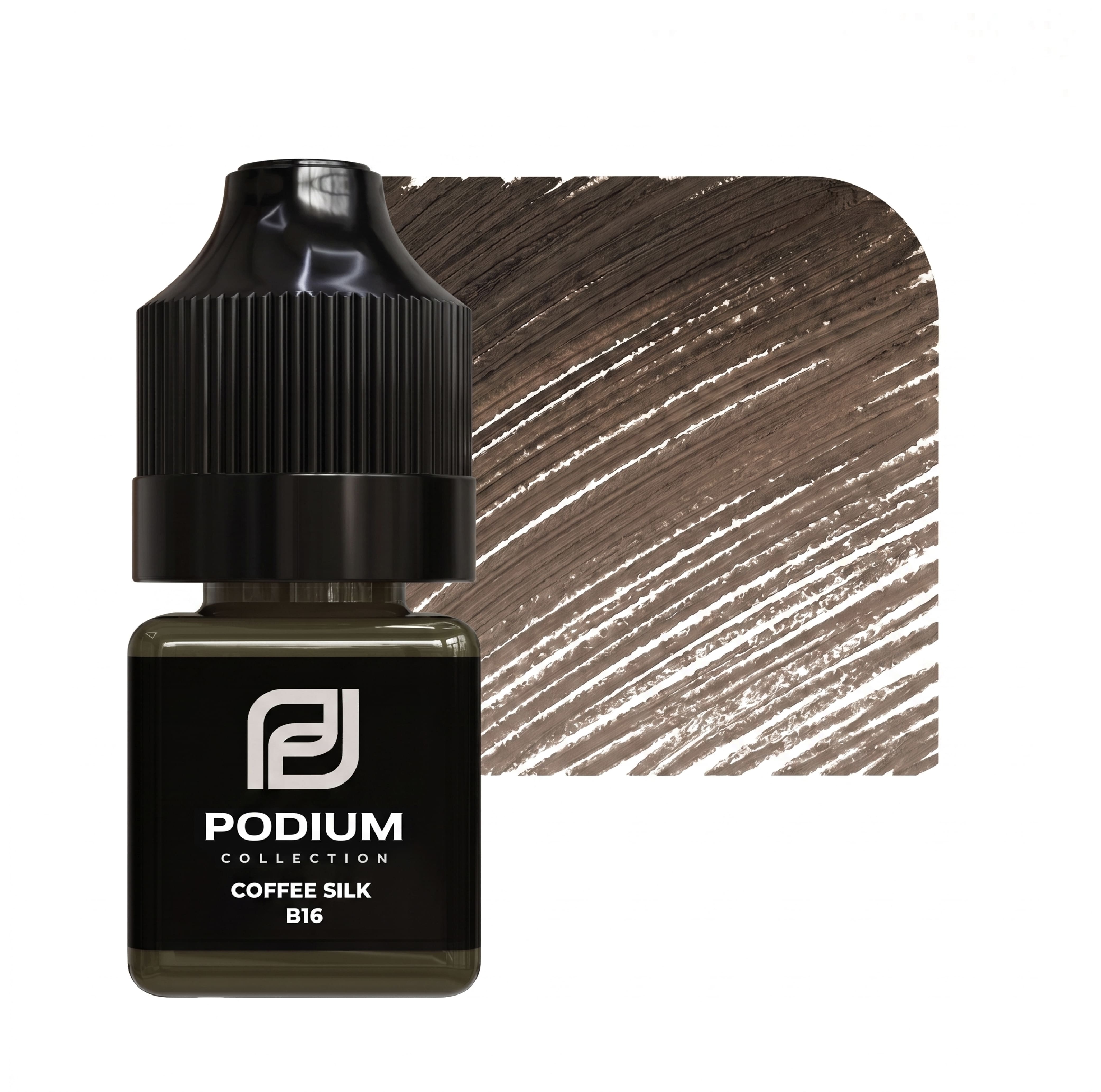 Podium Coffee Silk B16 6 ml - Eyebrow Pigments