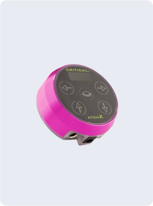 Critical AtomX pink power supply with EU lead