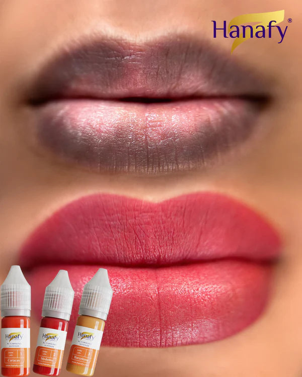 dark lips neutralisation hanafy pigments