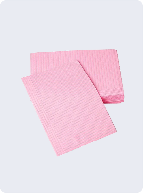 Dental bibs 10 pcs, protective bib for PMU clients