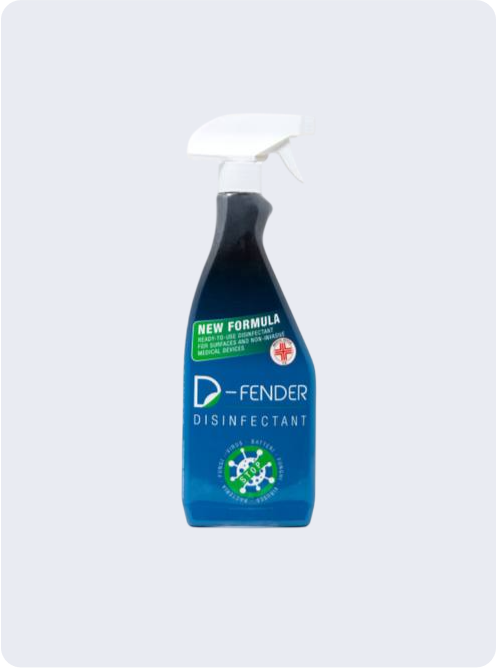 Dermalize D-Fender disinfectant 750 ml bottle