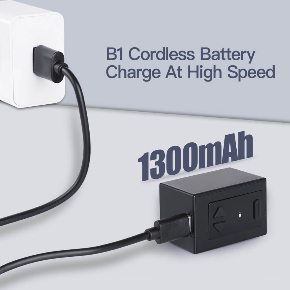 Dragonhawk B1 DC wireless battery power supply, additional view